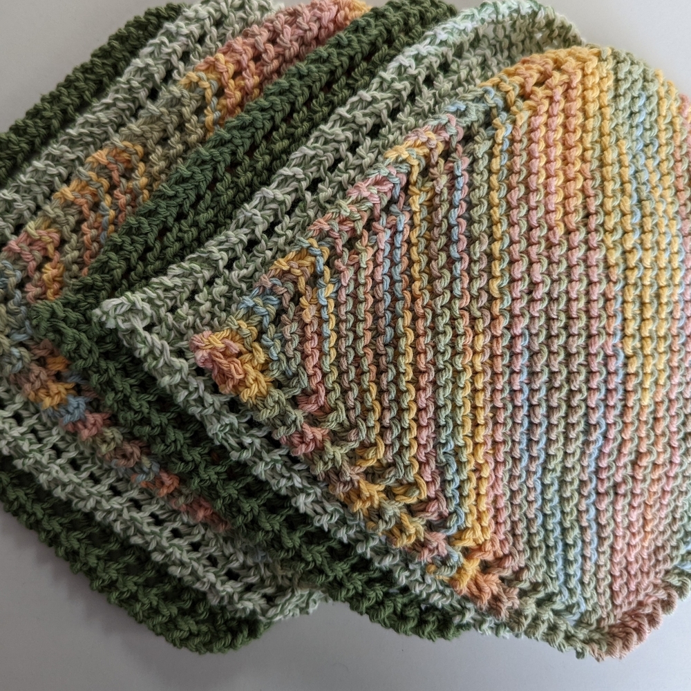 100% Cotton Dishcloths